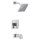 Moen UTS3713EP 90 Degree MCORE 3Series 1Handle EcoPerformance Tub and Shower Trim Kit, Valve Required, Chrome