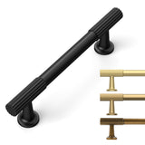 9BUILD 10 Pack 3.75 Inch Matte Black Cabinet Pulls Kitchen Cabinet Handles Black Cabinets Hardware Kitchen Drawer Pulls
