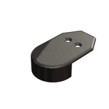 19/16 RUB RAIL END CAP, Black Nylon