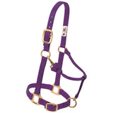 Weaver Leather Original Adjustable Nylon Horse Halter, Suckling, Purple