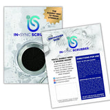 InSync Scrubber Kitchen Sink Utensil Cleaner, Dishwasher Safe Accessory with Built in Splash Guard, Easy to Install