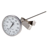 Taylor Precision 6084J8 Professional BiTherm Candy/Deep Fry Thermometer, 2 dial Display, 50 to 550F Temperature Range, 8 Stainle