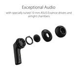 Asus Rog Cetra True Wireless Gaming Earbuds, Low-Latency Bluetooth Earbuds, Active Noise Cancelation, 27-Hour Battery Life, Ipx4