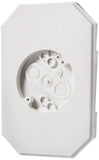 Arlington 8141DBL 1/2-Inch Siding Mounting Kits with Built-in Box, White, 10-Pack