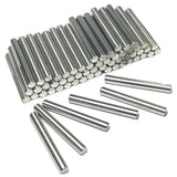 ZDingTech 64pcs 5mm x 40mm Dowel Pins Metal Dowel pins M5 5mm Shelf Pegs,Support Shelves,5mm x 40mm Metal Rod.304 Stainless Stee