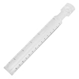 NICEYST Portable Hand Held Ruler 2X Magnifier Bar 6'' with 140 mm Measuring Scale Acrylic Magnifying Glass Reading Magnifier (MA