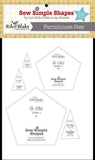 RILEY BLAKE DESIGNS Farmhouse Star by Lori Holt 12/Pkg Riley Blake Template Set