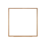 Ghent 4 x 4 Porcelain Magnetic Whiteboard, Wood Frame, 1 Marker, 1 Eraser, Made in the USA (M1W444)