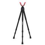 Zeadio Tripod Hunting Rest with High Density Foam Grip, Twist-Style Locking Leg, and Non-Marring V-Yoke Rest Head for Outdoor Ac