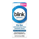Blink Gel Tears Lubricating Eye Drops 10 mL (Pack of 6)