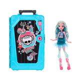 Monster High Skulltimate Secrets Lagoona Blue Doll and Accessories Set, Destination: Gore-geous Oasis with Suitcase and 19+ Surp