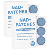 NAD Patches for Women | 120 Count | NAD+ Patch for Anti-Aging and Wellness Support | with CoQ10, Nicotinamide, Vitamin C, Biotin