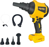 Cordless Compressed Air Duster & Blower Compatible with DeWalt 20V MAX Battery (Tool Only), Brushless Motor, 3-Speed Adjustable,
