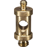 Manfrotto 26mm 118 Male Spigot Mounting Adapter, 1/4 x20 Male Thread and 3/8 Male Thread