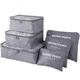 Baitahaus 6 Pcs Packing Cubes Set For Travel Multicolor