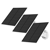 Solar Panel for Security Camera, 5W USB Solar Panel for Outdoor Rechargeable Battery Camera, Solar Panels with 9.8ft Cable, Adju