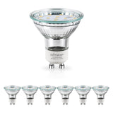 comzler GU10 LED Bulb Dimmable, 50W Halogen Equivalent GU10, 4000K Natural Daylight, GU10 Bulb Replacement for Track Lighting, M