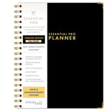 DELUXE ESSENTIAL PRO Undated Daily, Weekly & Monthly Planner,Monthly Tabs,Daily Tracking,Notes Pages,Storage Pocket,Bookmark w S