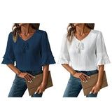 Toplot Fashion Women Tops || Shirt For Woman || Trendy Top For Women || Western Tops For Woman Stylish || Value Pack (Pop-Tshirt-5231-Teal-White-L),Teal - White,,B0FCSG36TF