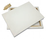 Lot 4 ARTIST CANVAS 8x10 Framed PreStretched BLANK Cotton Double Gesso