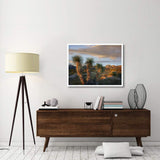 Yucca And Organ Mountains Near Las Cruces, New Mexico-Paper Art-42,,X32,,