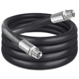 Boltigen Fuel Transfer Hose 1 Inch, 12 Feet Fuel Transfer Farm Pump Tank Tube Hose for Gasoline, Biodiesel, Dispensing Diesel, K
