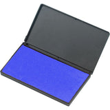 Charles Leonard Foam Stamp Pad, Small, 2.75 x 4.25 Inches, Blue (92215)