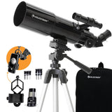Celestron Travel Scope 80 Portable Refractor Telescope - 80mm Aperture, Fully-Coated Glass Optics - Includes Tripod, Smartphone
