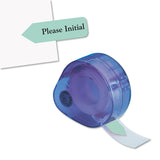RediTag 81114 Arrow Message Page Flags in Dispenser Please Initial Mint 120/Dispenser