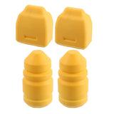 X AUTOHAUX Car Front Rear Jounce Bumper Stop Axle Bumpers Set 52088256 52088352 for Grand Cherokee WJ 1999-2004