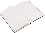 Accuprints Hard Bound Diary Or 5.8 * 8.3 Inches Notebook Diary With Elastic Lock Pu Leather Pages 200 For Office (Black)