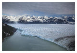 Hubbard Glacier Encroaching On Gilbert Point, Wrangell-St. Elias National Park, Alaska-Paper Art-20,,X14,,