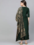 Gosriki Women'S Cotton Regular Kurta With Palazzo (Sonari_L_Green_Large),Multicolour,,B08L8CD68N