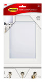 Command Mirror Organizer, Quartz, 1Organizer with Key Hooks, 8Medium Strips (HOM24MQES), Great for dorm decor