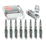 8 pc NGK V-Power Spark Plugs compatible with Chevrolet Tahoe 4.8L 5.3L 5.7L 6.0L 6.2L V8 1998-2014