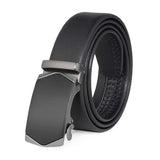Zacharias MenS Faux Leather Belt With Autolock Buckle Tai23 (Black, 5Xl) (Pack Of 1)