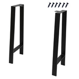 Home Soft Things H Type Square Tube Heavy Duty Table Legs 32 Height Legs for Furniture Coffee Bench Dining End Industrial Table