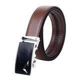 Zacharias MenS Faux Leather Belt (Asb5305_Brown) (Free Size_Pack Of 1)
