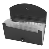 13 Pockets Expanding Accordion File Folder A6 Plastic Coupon Organizer Wallet Waterproof Expandable Mini Card Ticket File Holder