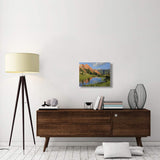 Red Mountain Gets Its Color From Iron Ore In The Rock, Gray Copper Gulch, Colorado-Canvas Art-24X18