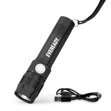 Eveready LED Tactical Flashlight, Bright Rechargeable Flashlights for Emergencies and Camping Gear, Water Resistant Flash Light