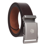 Usl MenS Leather Army Lock Brown Belt For Men | Casual Mens Leather Belt (34)