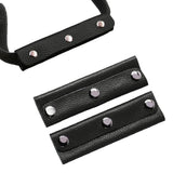 Palay 2Pcs Handbag Handle Wrap Cover With Brass Clasp Soft Purse Strap Pad Identifier For Shopping, Travel, Suitcase, Totes, Wal
