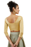 Soch Spandex Prince Cut Blouse Gold
