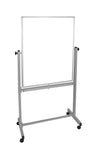 LUXOR MB3040WW 30W x 40H Double-Sided Magnetic Whiteboard