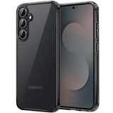 JETech Case for Samsung Galaxy S25 FE, Non-Yellowing Shockproof Bumper Protective Phone Cover, Anti-Scratch Hard PC Back (Black)