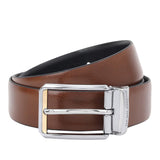 Da Milano Reversible Leather Belt For Men Brown & Black (Size 95 Cm) (3246C35ROl)