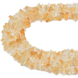 PLTbeads Gemstone Chips Natural Citrine 3-5mm Healing Crystals Waist Bracelets Necklace Kit Irregular Stone DIY Crafts Design Je