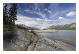 Abraham Lake Created By Bighorn Dam On The North Saskatchewan River, Jasper National Park, Alberta, Canada-Paper Art-26,,X18,,