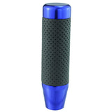 Abfer Weighted Shift Knob Short Stick Gear Shifter Adapter Leather Shift Knobs for Most Automatic Manual Vehicle Trucks,Blue